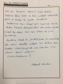 Binlerce kez teşekkür ediyoruz.
