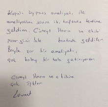 Böyle zor bir ameliyatı çok kolay bir hale getirdi.