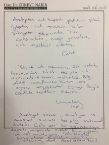 Çok zor bir anevrizmaya kapalı müdahale edildi.