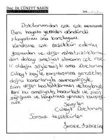 Sağlığıma ve hayatıma yeniden kavuşuyorum.